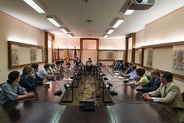 Encuentro Directores CCMM con Rector UCM