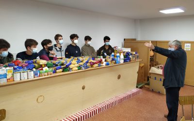 Entrega de la recogida de Alimentos