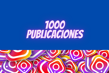 ¡1000 publicaciones en Instagram!