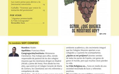 Nuestro Responsable de Pastoral en «Somos Confer»