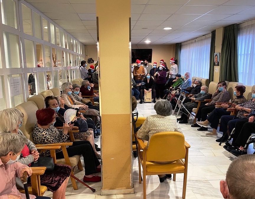 Coro de Pastoral Conjunta en la Residencia «Justo Dorado»