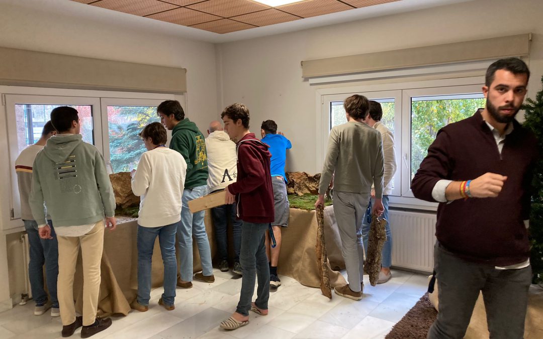 Montaje del Belén y decoración navideña