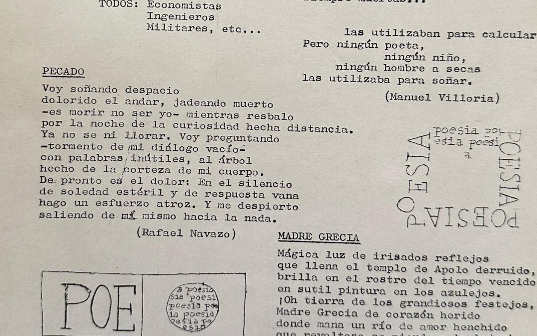 Antigua revista del CMU Alcalá