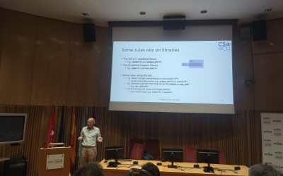 Conferencia de Bjarne Stroustrup en UC3M
