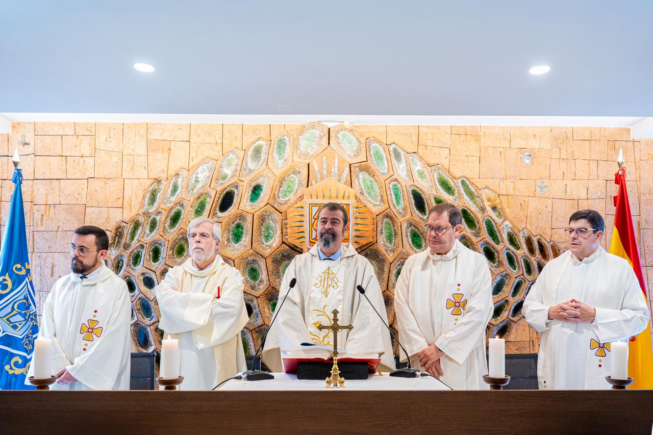 Claretianos en la Eucaristía del Acto de Clausura del Colegio Mayor Alcalá de Madrid