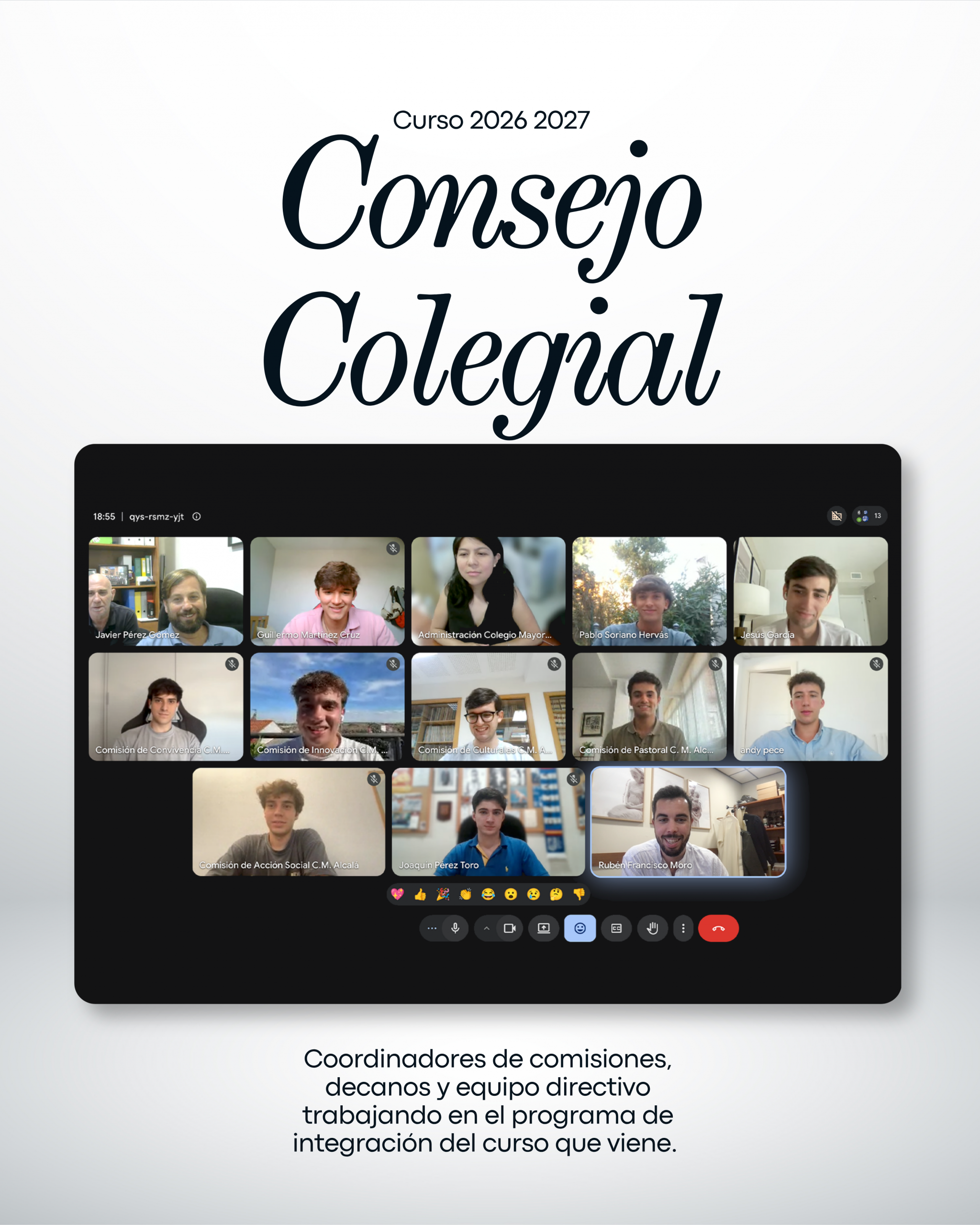 Consejo Colegial Colegio Mayor Alcalá de Madrid