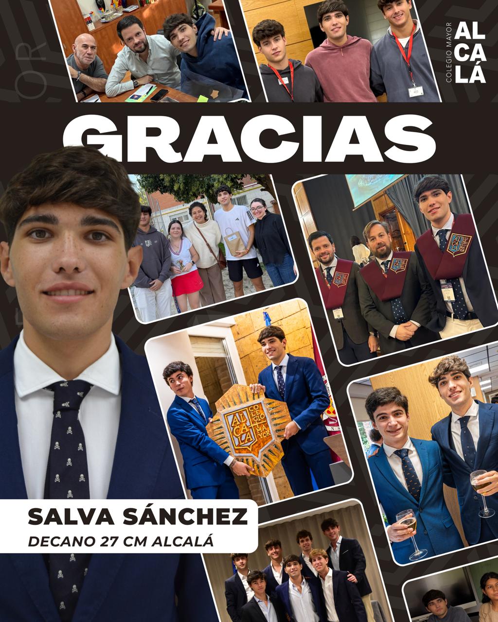 Salvador Sánchez López decano del Colegio Mayor Alcalá de Madrid